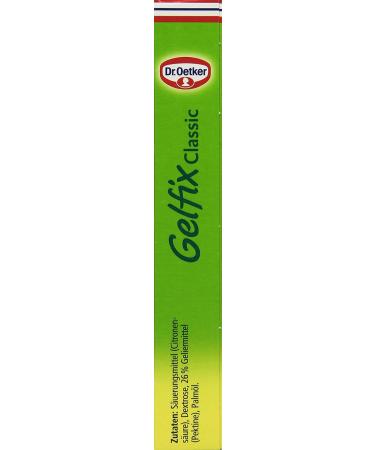 Dr. Oetker Gelfix Classic 1:1 60g Gelling Powder for Sweet Jams & Jellies | Vegan & Easy DIY | International Shipping - Buy Online on GoSupps.com