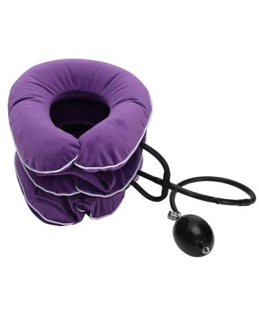 Cervical Neck Traction Device for the immediate relief of neck pain inflatable nerve neck cervical traction device for home pain treatment decompression and support of the H