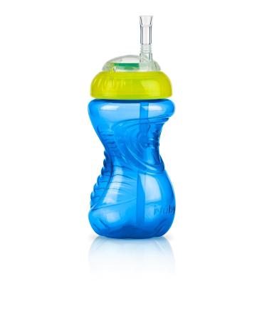 Nuby No-Spill 10oz Cup with Flex Straw - Assorted Colors | Leak-proof Sippy Cup for Toddlers - Buy Online on GoSupps.com