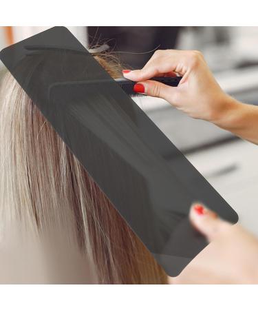 Healeved Planche de coloration professionnelle en acrylique pour cheveux de 39 6 cm - Pour salon et maison - Outil pratique pour la coloration et le balayage des m ches 39.60X12.00X0.30CM Noir - Buy Online on GoSupps.com