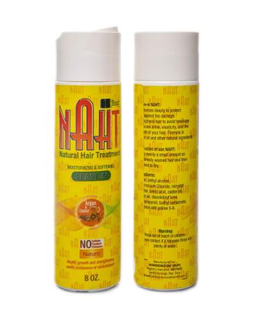 NAHT Natural Hair Leave-In Treatment 8oz | Moisturizing & Softening for All Hair Types | Paraben-Free | Restore Shine & Manageability - Buy Online on GoSupps.com