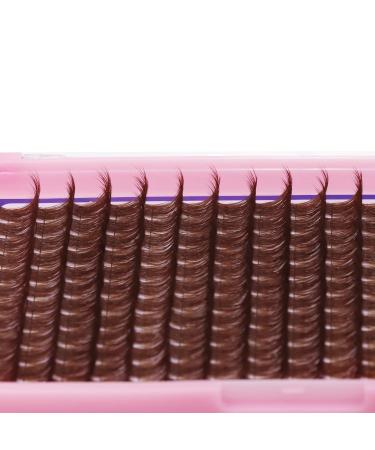Sulv Lash Cluster S001 Dark Brown - 144pcs D Curl Lashes Extensions Kit (8mm-20mm) - Wispy & Easy to Apply - Buy Online on GoSupps.com