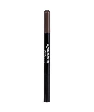 Maybelline Brow Define and Fill Duo 2-in-1 Defining Pencil with Filling Powder Deep Brown - 0.021 Ounce - Buy Online on GoSupps.com
