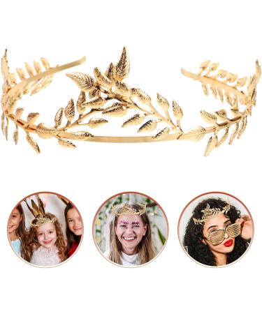 Beaupretty Golden Leaf Headband - Roman Goddess Hair Accessories for Weddings & Parties - Buy Online on GoSupps.com