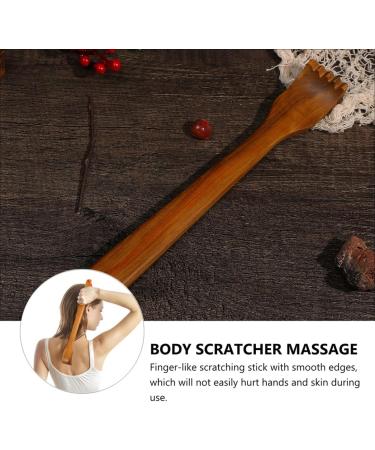 Plafope 2-Piece Fragrant Wood Massage Device for Relaxing Shoulder & Back Scratching - Premium Back Massager Tools - Buy Online on GoSupps.com