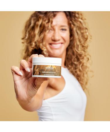 Maternatura Warm Chocolate Brown Mask Toning Mask Ideal for Golden and Hazelnut Shades Moisturizing Organic Beauty Routine for Warm Brown Hair Made in Italy - 200 ml - Buy Online on GoSupps.com