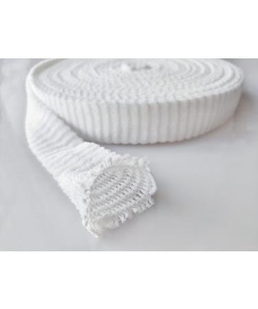 Buy Fixed Network Bandage - Elastic Mesh Wound Dressing for Wrist Forearm & Elbow | 10m Breathable Tubular Elastic Gauze Bandage - Best for Injury Recovery - Buy Online on GoSupps.com