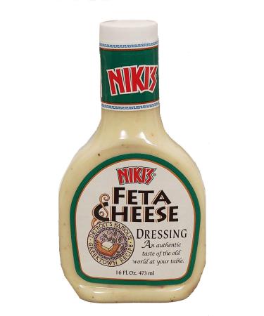 Niki's feta cheese dressing, 16-fl. oz. plastic bottle (pack of 1)
