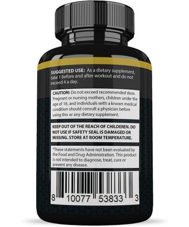 Justified Laboratories Vigor Now Max 1600MG Men's Health Formula 60 Capsules - Buy Online on GoSupps.com