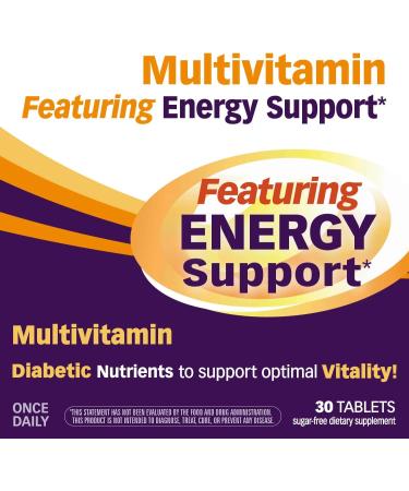 Nature's Way Alpha betic Multivitamin Energy Support 30 Count - Boost Energy Levels with Essential Nutrients - Buy Online on GoSupps.com