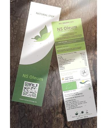 Extra Virgin Olive Oil 100% Eco - NS Oleum. EVOO Unique In The World. Unrivaled Features - Gourmet Premium Quality - With Guarantee and Quality Certificate From The European Union. (750 ml) - Buy Online on GoSupps.com
