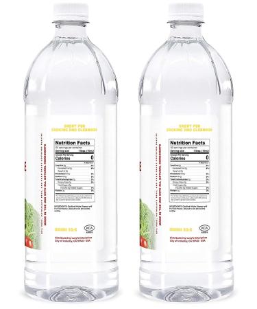 Lucy's Family Owned Natural Distilled White Vinegar 32oz Bottle (Pack of 2) - 5% Acidity - 64oz Total - Buy Online on GoSupps.com