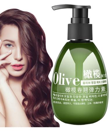 Curly Conditioner Curly Hair Balm Moisturizing Olive Style Hair Tie | Natural Styling Moisturizer for Conditioning Curly and Wavy Hair 180 ml - Buy Online on GoSupps.com