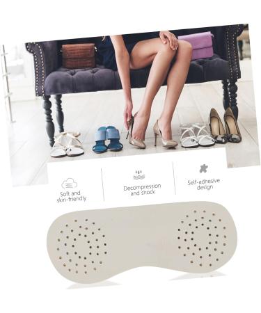3 Pairs Non-Slip Heel Stickers | Shoe Heel Pads & Cushions for Loose Heels - High Grip Leather Inserts - Buy Online on GoSupps.com