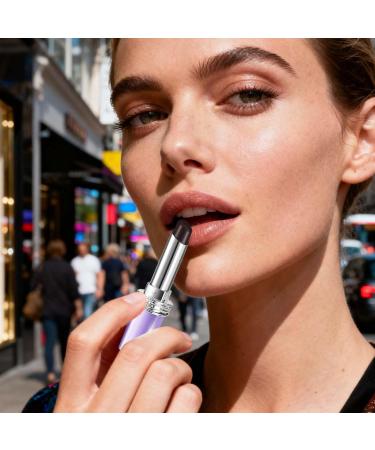 Glossy Lipstick Waterproof Lip Balm Cosmetics Tinted Balm for Dry and Cracked Lips Party Travel Work Home Daily Routine Women - Buy Online on GoSupps.com