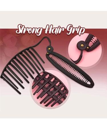 Stylish Braided Hairpin for Quick French Twist | Modern Spiral Hair Clip for Messy Bun Styling - Hair Accessories - Buy Online on GoSupps.com