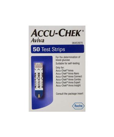 Accu-Chek 99XX0061 Aviva Test Strip Pack of 50 - Buy Online on GoSupps.com