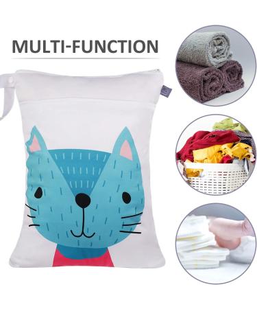 Seaur Naspasche Kita Large Dry Wet Bag - Waterproof Reusable Baby Diaper Bag for Travel Sports & Pool - 30x40cm - Buy Online on GoSupps.com