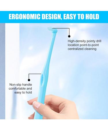 18 Pieces Tuft Toothbrush Inserts - Soft Trim Small Bush Brushes for Orthodontic Care & Detailed Cleaning - Buy Online on GoSupps.com