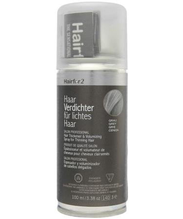 Unisex Hair Thickening Spray Grey 100ml/3.38oz