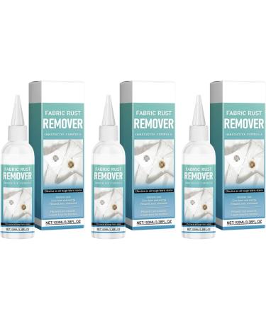 3PCS Fabric Rust Stain Remover Efficient 100ml Rust Spots Cleaner for Clothing Preserves Fabric Integrity - Buy Online on GoSupps.com