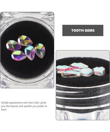 Uptight White Tooth Polish Teeth Gems Set - Dental Tooth Decorative Gems for Teeth Jewelry - Colorful - Buy Online on GoSupps.com