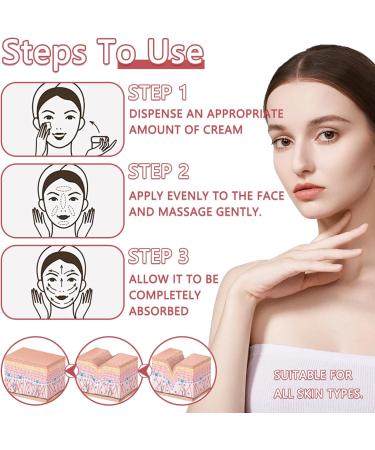 LJYBoBin 2PCS Facial Moisturizer Day and Night Hydrating Face Cream Moisturizing Face Moisturizer for Women and Men - Buy Online on GoSupps.com