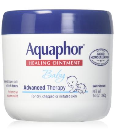 Aquaphor Baby Healing Ointment Advanced Therapy Skin Protectant 14 Ounce Pack of 3