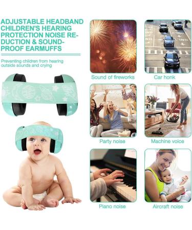 Skjjl Hearing Protection for Children & Babies - Noise Cancelling Headphones Ear Protectors & Sound Insulation for 0+ Years - Buy Online on GoSupps.com