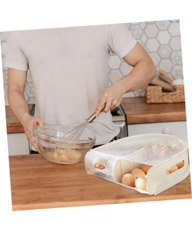 BUGUUYO Egg Carton Plastic Serving Tray Plastic Tray Egg Container for Convenient Egg Case Egg Tray Filling As Shown 31X30X9.5cm - Buy Online on GoSupps.com