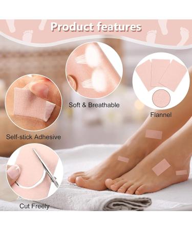 30 Sheets Moleskin Tape for Blister Prevention - Hiking Foot Protection Pads - Buy Online on GoSupps.com