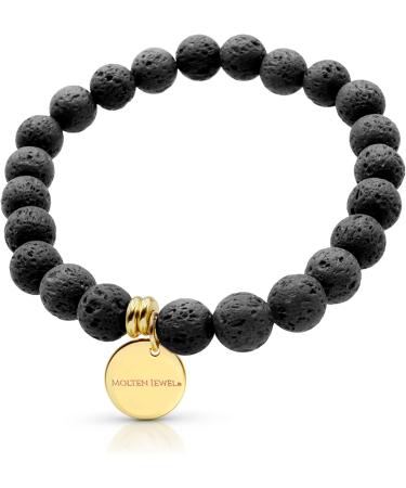 Shop Natural Lava Stone Bracelets | Essential Oil Anxiety Diffuser & Aromatherapy Jewelry for Men & Women - Buy Online on GoSupps.com