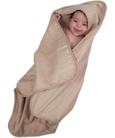 Urban Kanga Hooded Baby Towel | Double-Sided 100% Cotton Muslin | Oeko-Tex Certified | International Shipping - Buy Online on GoSupps.com