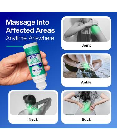 Epsom-It Soothing Nerve Lotion - Roll On Epsom Salt Magnesium Lotion Topical Magnesium Cream with Capsaicin & Arnica for Tired Muscles and Sleep 3oz 3 Fl Oz (Pack of 1) - Buy Online on GoSupps.com