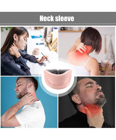 Adjustable Pink Neck Support Collar - Soft Orthopedic Design for Pain Relief & Posture Correction | International Shipping - Buy Online on GoSupps.com