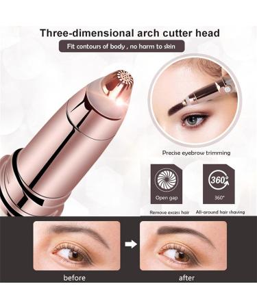 Buy Botiniv Electrical Eyebrow Razor - Painless Precision Trimmer for Women | Ideal Facial Hair Removal Tool - Buy Online on GoSupps.com