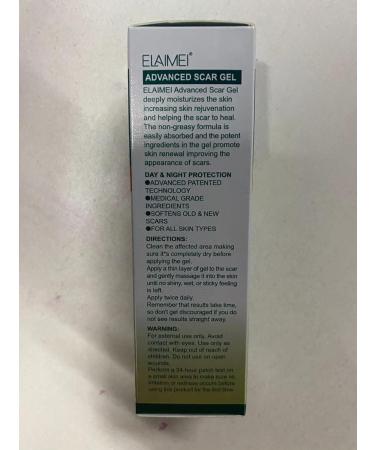Advanced Silicone Scar Gel - Natural Treatment for Old & New Scars - C-Section Keloid & Tummy Tuck Surgery - 50ML - Buy Online on GoSupps.com