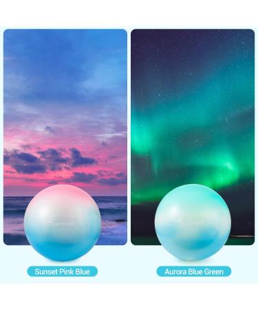 Sportneer Exercise Ball - Extra Thick Yoga Ball with Barre Ball and Quick Pump | Anti-Burst & Slip Resistant Fitness Ball for Home Gym | 65cm Green - Buy Online on GoSupps.com