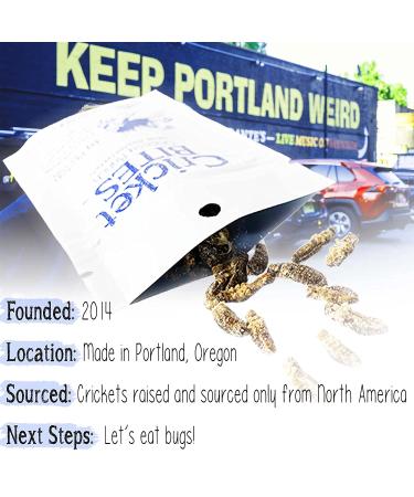 Cricket Bites: Assorted Edible Insects 3-Pack | Portland-made Snacks - Buy Online on GoSupps.com
