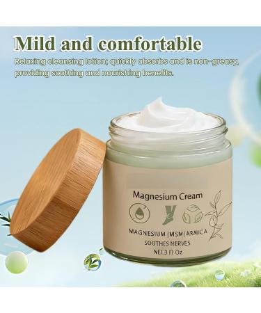 Gcroet Magnesiums Lotion Fast-Absorbing Total Relief Magnesiums Cream for Daily Relaxation & Soft Skin Non-Greasy 3 fl oz. - Buy Online on GoSupps.com