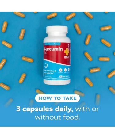 Redd Remedies Joint Health Original 90 Capsules and Curcumin T4 60 Capsules - Buy Online on GoSupps.com