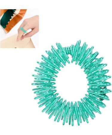 Pen Finger Massager - Mini Acupuncture Spring Rings for Stress Relief & Enhanced Circulation (Green) - International Shipping Available - Buy Online on GoSupps.com