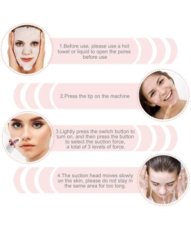Blackhead Remover Pore Vacuum Cleaner Electric Acne Extractor Kit | LED Display, USB Rechargeable, All Skin Types | Gold - Buy Online on GoSupps.com