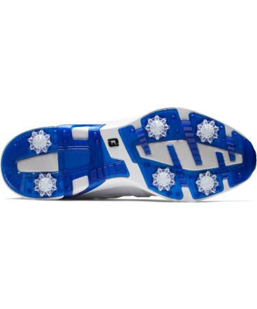 Footjoy Men's Hyperflex Golf Shoes - Size 43 EU - White/Grey | International Shipping Available - Buy Online on GoSupps.com
