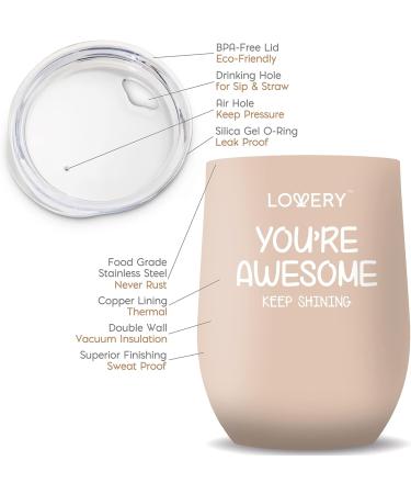 Best Friend Spa Gift Set - Long Distance Friendship Gifts for Women | BFF Birthday & Fathers Day Presents | Wine Tumbler, Bath Bomb, Bubble Bath, and More - Buy Online on GoSupps.com