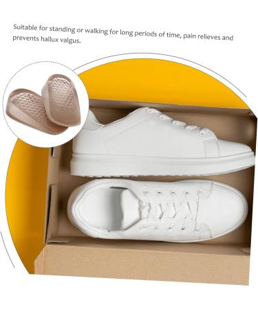 Shop NOLITOY 2pcs Forefoot Cushion Heel Pads - Invisible Memory Foam Insoles for Men & Women | High Elasticity Comfort Inserts for All Shoes - Buy Online on GoSupps.com