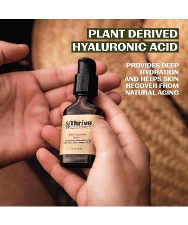 Thrive Natural Bakuchiol Serum - Vegan Collagen Boosting Formula with Hyaluronic Acid for Brighter, Firmer Skin - Made in USA - Buy Online on GoSupps.com