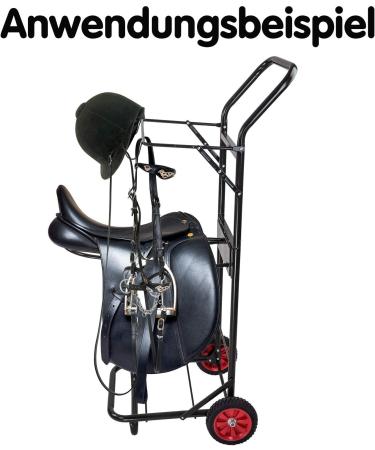 Buy Saddle Cart for Meran Horses - Foldable Western Saddle Holder & Caddy | International Shipping - Buy Online on GoSupps.com