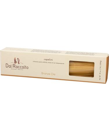 Authentic Italian Dal Raccolto Bronze Die Cut Capellini Pasta - 3 Pack, 16 oz each - Buy Online on GoSupps.com