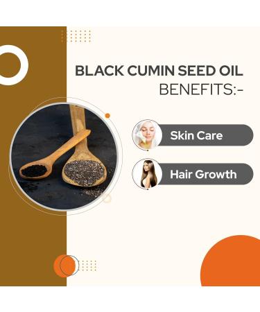 Crysalis Black Cumin Seed (Nigella Sativa) Oil|100% Pure & Natural Undiluted Carrier Oil Organic Standard For Skin & Hair Care|Therapeutic Grade Oil Fights Dry Skin Conditions - 15ML With Dropper 15 ml (Pack of 1) - Buy Online on GoSupps.com